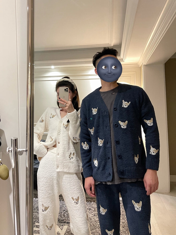 Couple Pajamas Doggie pattern