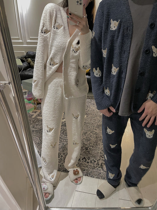 Couple Pajamas Doggie pattern