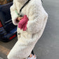 Faux rabbit fur Coat