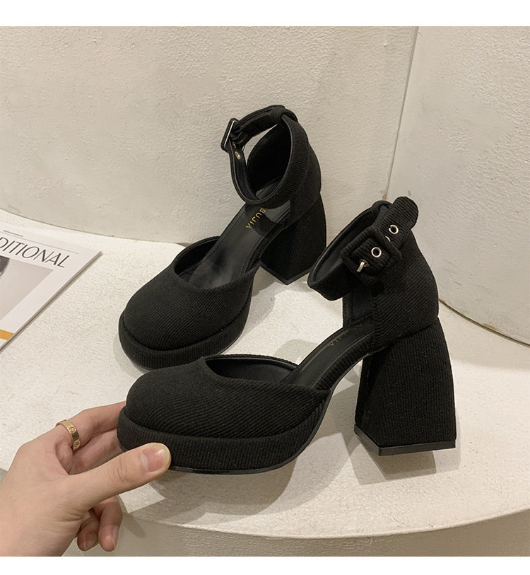 Mary Jane High heel Shoes